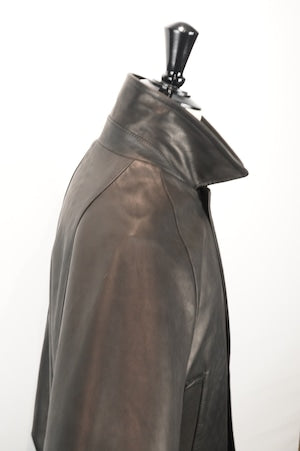 HS-ATTIRE（HAVERSACK) × ARCD / Pony Leather Belted Short Jacket