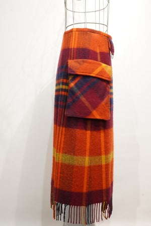 NICHOLAS DALEY /  Wool＆Mohair WRAP KILT　ND-AW24-WK1-WOMO-NDMD