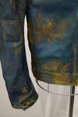 OPPOSE DUALITY /  6Pocket Panel Denim JKT Painted  Size 44   (220950)