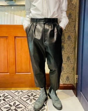 APOCRYPHA TOKYO/Horse Leather Aviator Pants