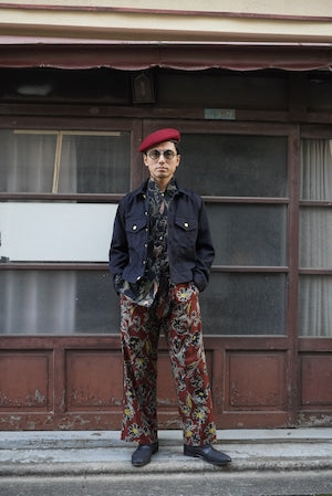 NOBNAGA Paris / Floral Print Shirt　（221121)