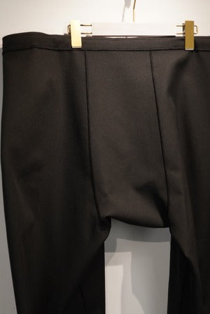 NOBNAGA Paris / SOFT SEAM REVERSIBLE SAROUEL BAGGY PANTS