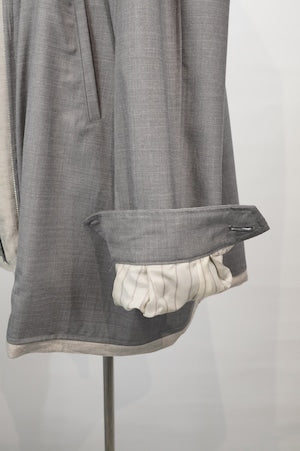 CLASS/''DORMEUIL'' Super 160's Rip Stop Wool Blouson
