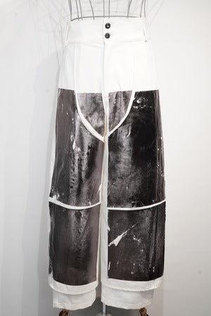 tokio / 25ss-TKOP-02 Silver Chaps Docking Pants    (221002)