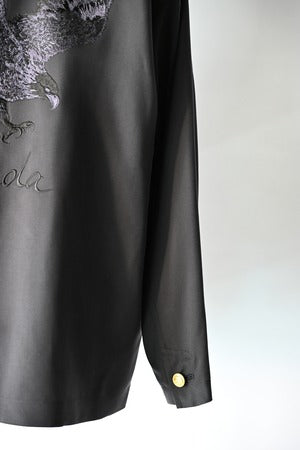 KONNO   ''九式改 Silk Jacket with Embroidery on back''　
