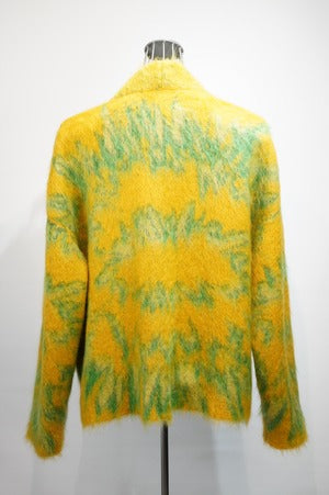87 Avril 90 /  Tie-Dye Splash Mohair Cardigan
