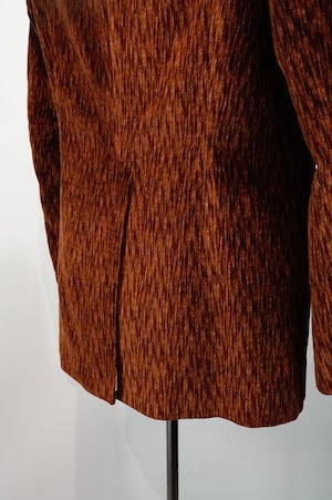 NOBNAGA Paris / Super Concave Shoulder Brown Corduroy Jacket