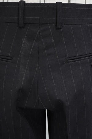 m's braque /  COSTUME Tow Tucked Strip Pants