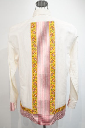 PERIOD FEATURES /  Block Print Shirts