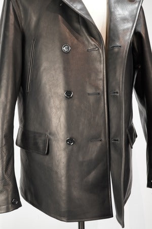 Copano86/Horse Leather Policeman Short Coat