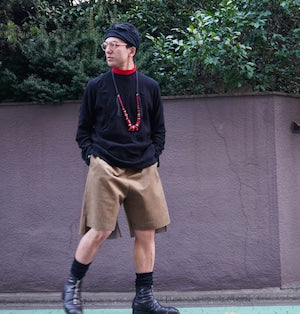 CLASS /  CCES08UNI Ultrasuede Print Pants