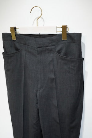 renoma Paris /  RCES03 LE GOLF DROUOT WOOL GLEN CHECK PANTS