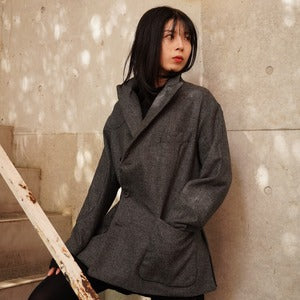 CLASS / CCDA06UNI ’’DORMEUIL HIGH TECH'' Tweed Jacket