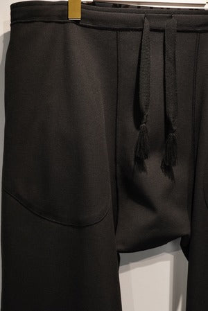 NOBNAGA Paris / SOFT SEAM REVERSIBLE SAROUEL BAGGY PANTS