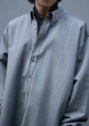 CLASS / CCFA02UNI  SHARKSKIN（LYRIA) Big Shirts  (221070)