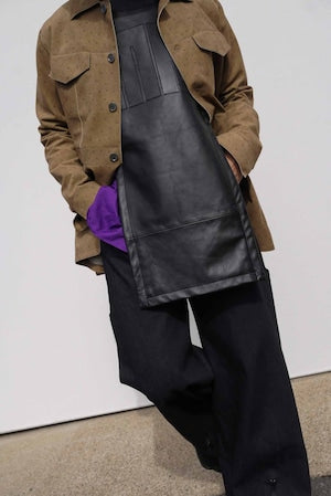 CLASS / CCGS18UNI  LAMBSKIN LEATHER  (221181）