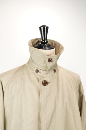 MAINU×ARCD / Silk Cotton Over Coat