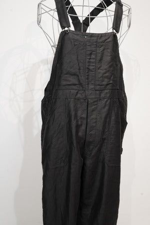 Nigel Cabourn OX'ed Silver / Coal Miner Dungarees All-in-one (221105)