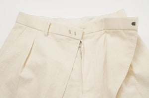 MAINU/Organic Cotton Amunzen Double Front Short Pants