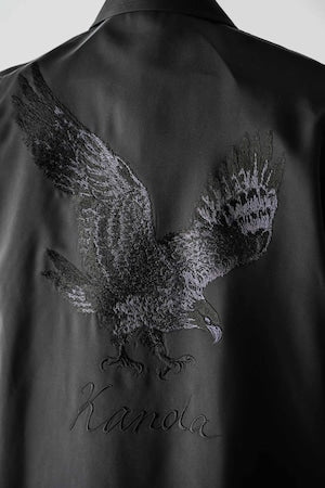 KONNO   ''九式改 Silk Jacket with Embroidery on back''　
